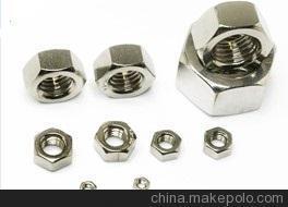 专业供应高强度紧固件 不锈钢六角螺母、铜螺母及碳钢螺母GB6170/DIN934